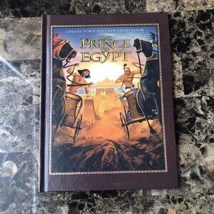 1998 The Prince of Egypt Dream Works First Edition Storybook Book Hardcover